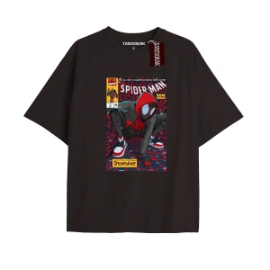 Spider-Man Gazete baskı Model No Way Home Tshirt