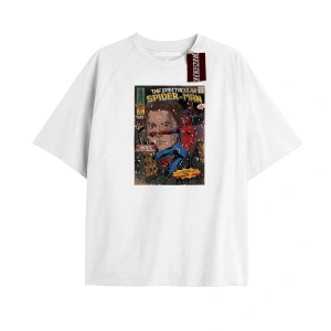 Spider-Man Gazete baskı Model No Way Home Tshirt