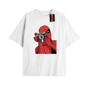 Spider-Man Gazete baskı Model No Way Home Tshirt