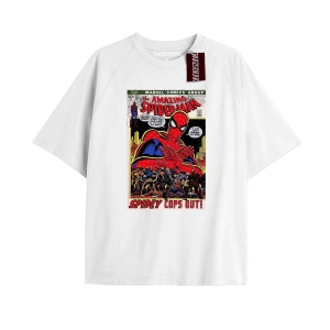 Spider-Man Gazete baskı Model No Way Home Tshirt