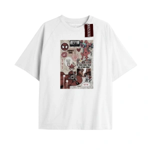 Spider-Man Gazete baskı Model No Way Home Tshirt