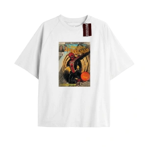 Spider-Man Gazete baskı Model No Way Home Tshirt