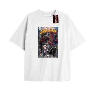 Spider-Man Gazete baskı Model No Way Home Tshirt