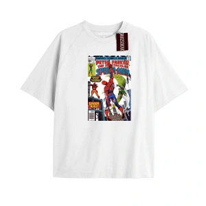 Spider-Man Gazete baskı Model No Way Home Tshirt