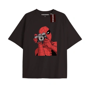 Spider-Man Gazete baskı Model No Way Home Tshirt