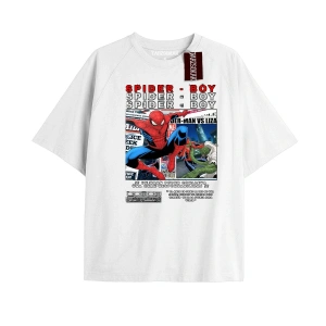 Spider-Man Gazete baskı Model No Way Home Tshirt