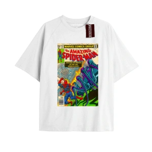 Spider-Man Gazete baskı Model No Way Home Tshirt