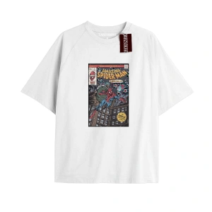 Spider-Man Gazete baskı Model No Way Home Tshirt