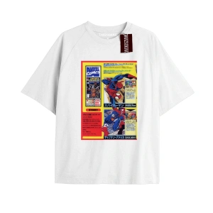 Spider-Man Gazete baskı Model No Way Home Tshirt