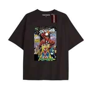 Spider-Man Gazete baskı Model No Way Home Tshirt
