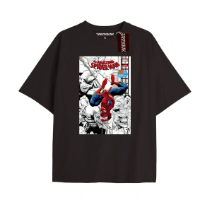 Spider-Man Gazete baskı Model No Way Home Tshirt