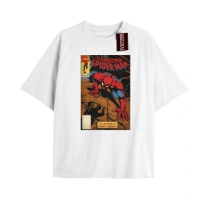 Spider-Man Gazete baskı Model No Way Home Tshirt