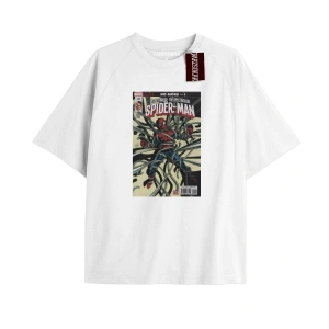 Spider-Man Gazete baskı Model No Way Home Tshirt