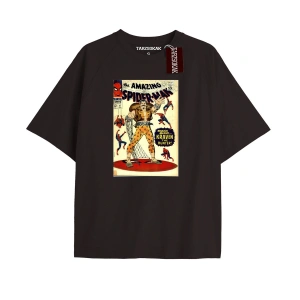 Spider-Man Gazete baskı Model No Way Home Tshirt