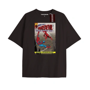 Spider-Man Gazete baskı Model No Way Home Tshirt