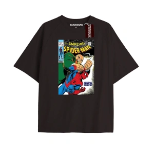 Spider-Man Gazete baskı Model No Way Home Tshirt