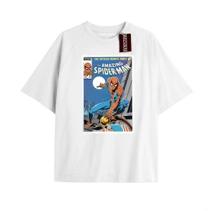 Spider-Man Gazete baskı Model No Way Home Tshirt