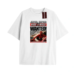 Spider-Man Gazete baskı Model No Way Home Tshirt