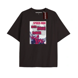 Spider-Man Gazete baskı Model No Way Home Tshirt