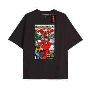 Spider-Man Gazete baskı Model No Way Home Tshirt