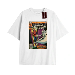 Spider-Man Gazete baskı Model No Way Home Tshirt