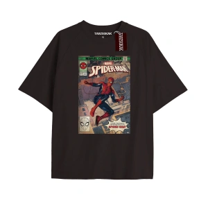 Spider-Man Gazete baskı Model No Way Home Tshirt