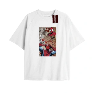 Spider-Man Gazete baskı Model No Way Home Tshirt