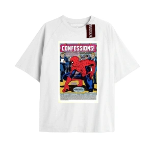 Spider-Man Gazete baskı Model No Way Home Tshirt