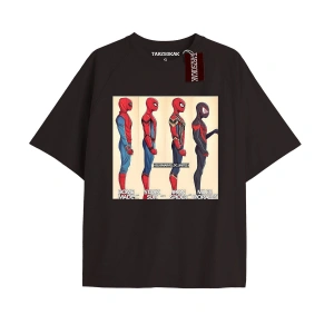 Spider-Man Gazete baskı Model No Way Home Tshirt