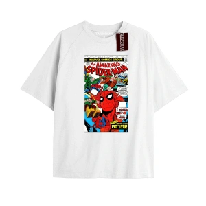 Spider-Man Gazete baskı Model No Way Home Tshirt