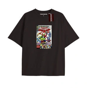 Spider-Man Gazete baskı Model No Way Home Tshirt