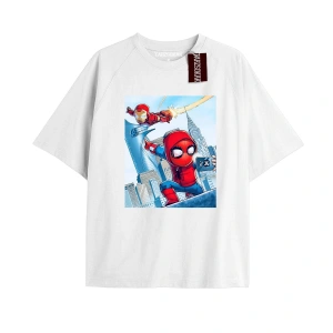 Spider-Man Gazete baskı Model No Way Home Tshirt