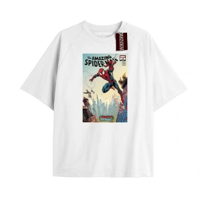 Spider-Man Gazete baskı Model No Way Home Tshirt