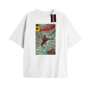 Spider-Man Gazete baskı Model No Way Home Tshirt