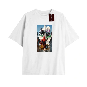 Spider-Man Gazete baskı Model No Way Home Tshirt