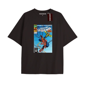 Spider-Man Gazete baskı Model No Way Home Tshirt