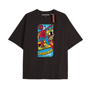 Spider-Man Gazete baskı Model No Way Home Tshirt