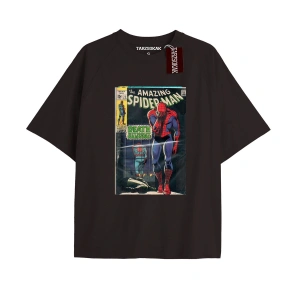 Spider-Man Gazete baskı Model No Way Home Tshirt