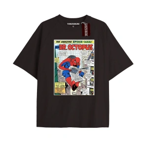 Spider-Man Gazete baskı Model No Way Home Tshirt