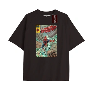 Spider-Man Gazete baskı Model No Way Home Tshirt
