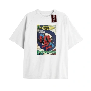 Spider-Man Gazete baskı Model No Way Home Tshirt