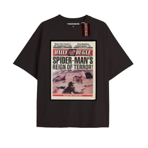 Spider-Man Gazete baskı Model No Way Home Tshirt