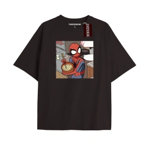Spider-Man Gazete baskı Model No Way Home Tshirt