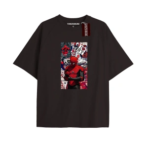 Spider-Man Gazete baskı Model No Way Home Tshirt