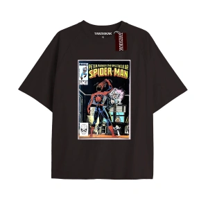 Spider-Man Gazete baskı Model No Way Home Tshirt