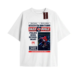 Spider-Man Gazete baskı Model No Way Home Tshirt