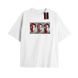 Spider-Man Gazete baskı Model No Way Home Tshirt