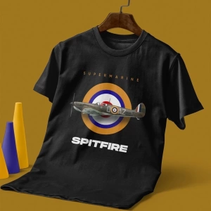 Spitfire Siyah T-shirt
