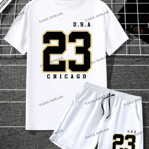 Sporsity Dijital Baskı Erkek Tişört Seti