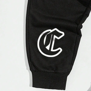 Sporsity Letter Graphic Drawstring Eşofman Altı